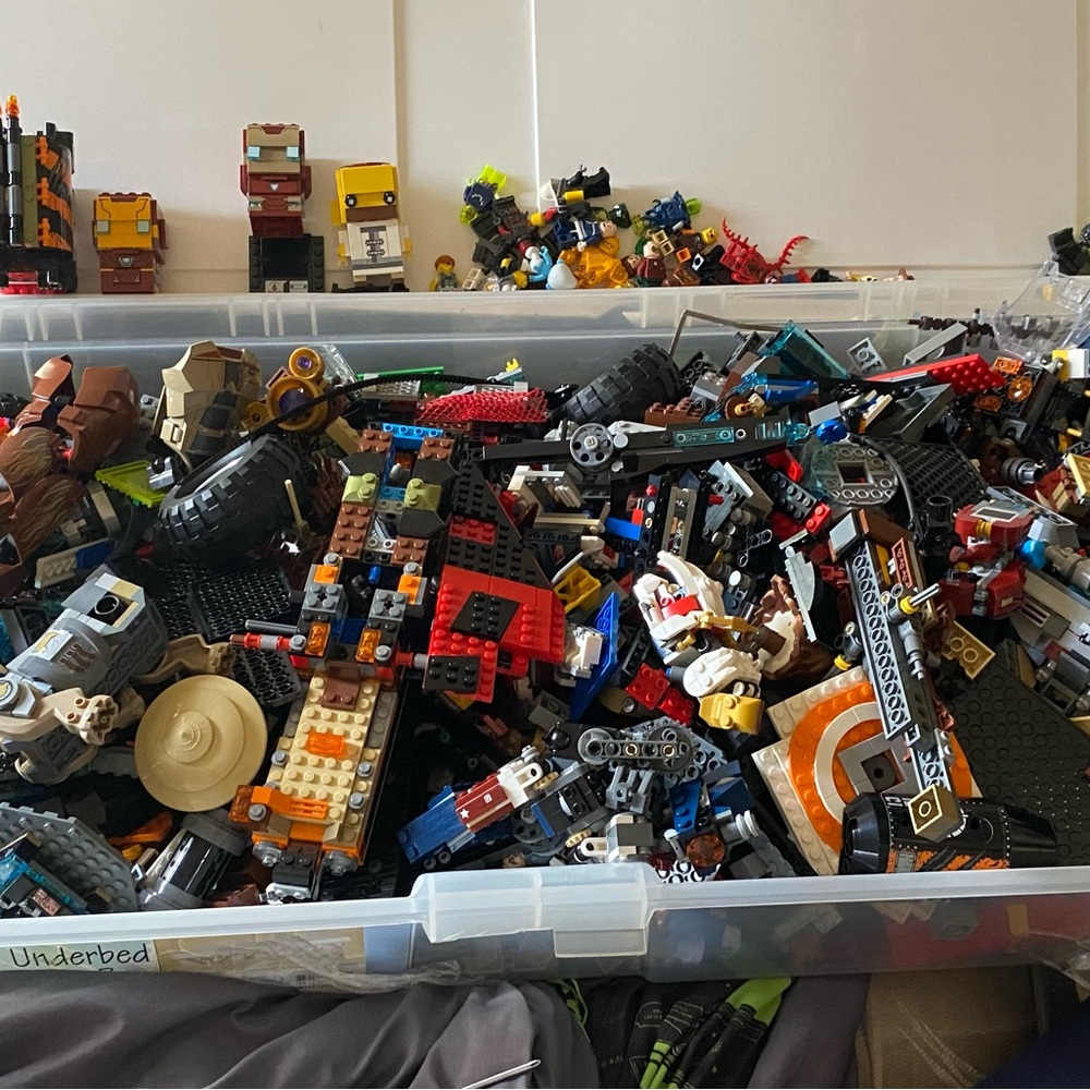 LOT OF MIXED LEGOS!!!